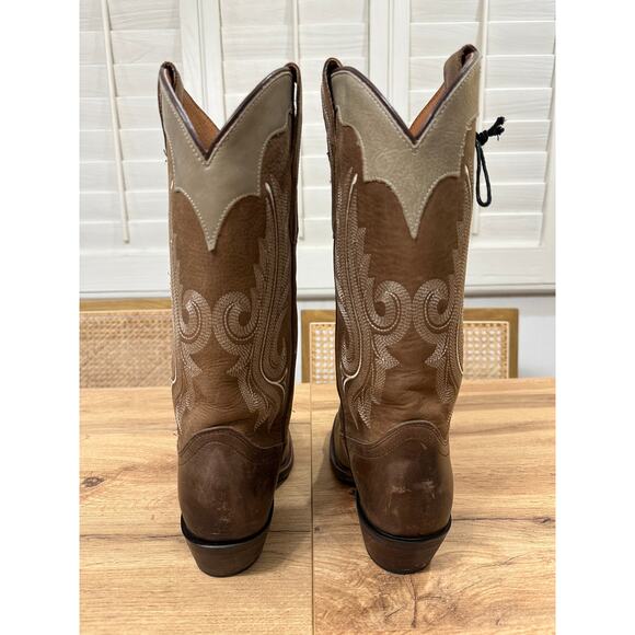 Idyllwind Lawless Western Performance Boots Brown Leather Size 6.5 Lightly Worn - Picture 11 of 16